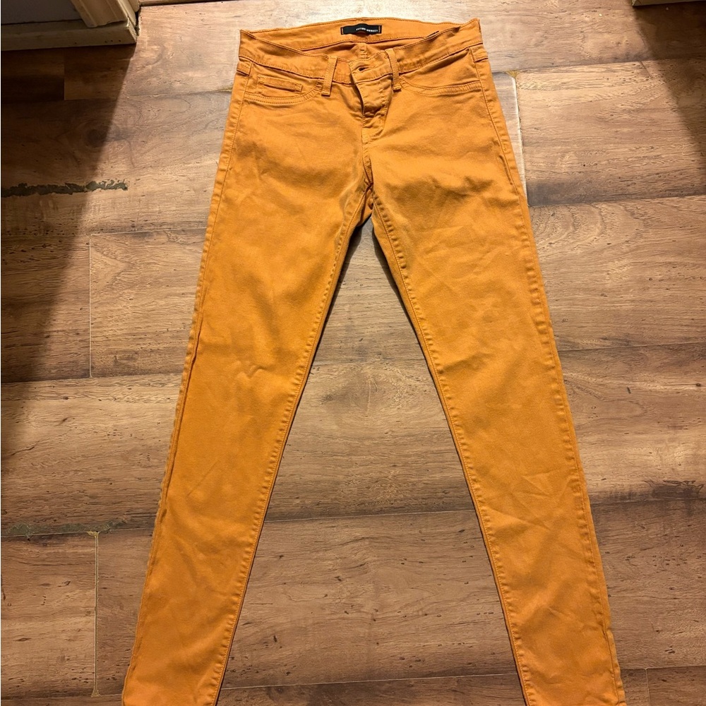 Flying Monkey Vibrant Orange Denim Pants